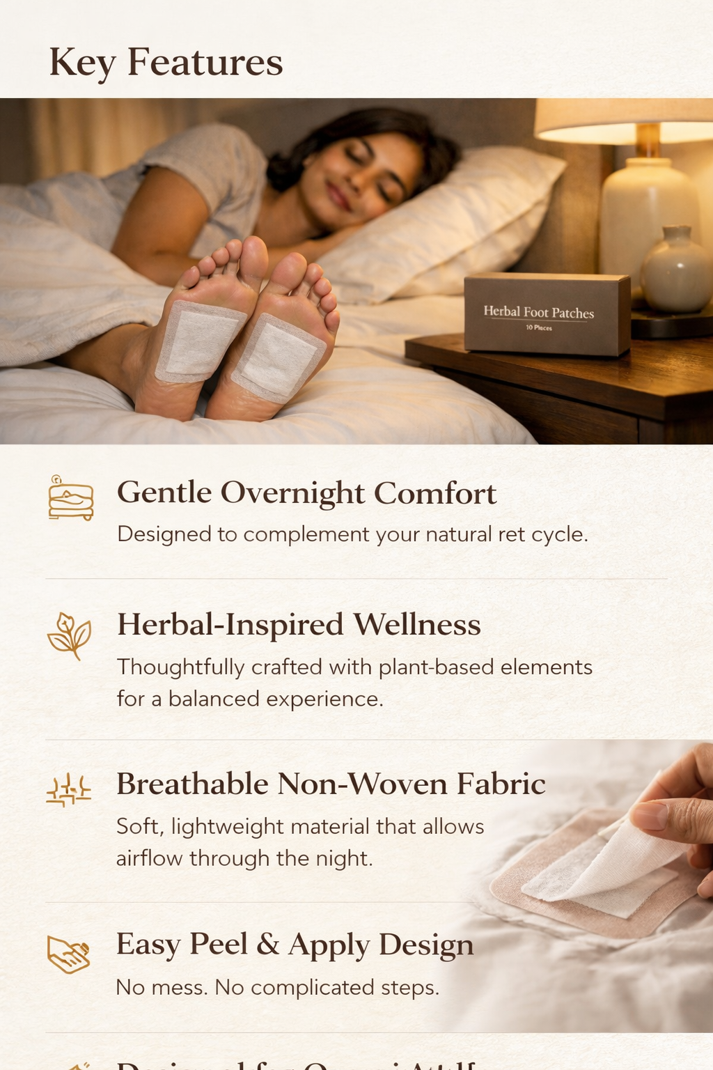 Foot Pads pack of 10 (Buy 2 Save More | Buy 3 Save Most)