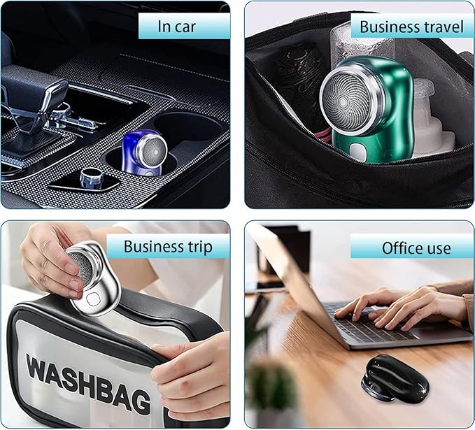 Mini-Shave Portable Electric Shaver ( Colour as per availability )