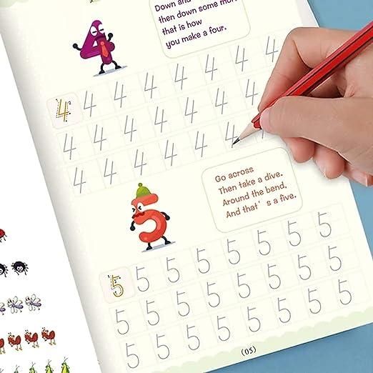 Magic Practice Copybook (4 Book + 10 Refill) (A-127)