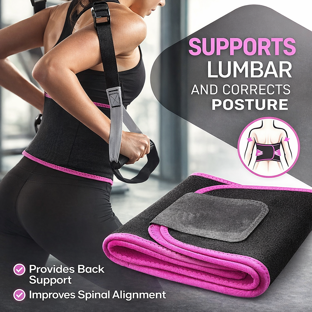 Adjustable Waist Trimmer Belt