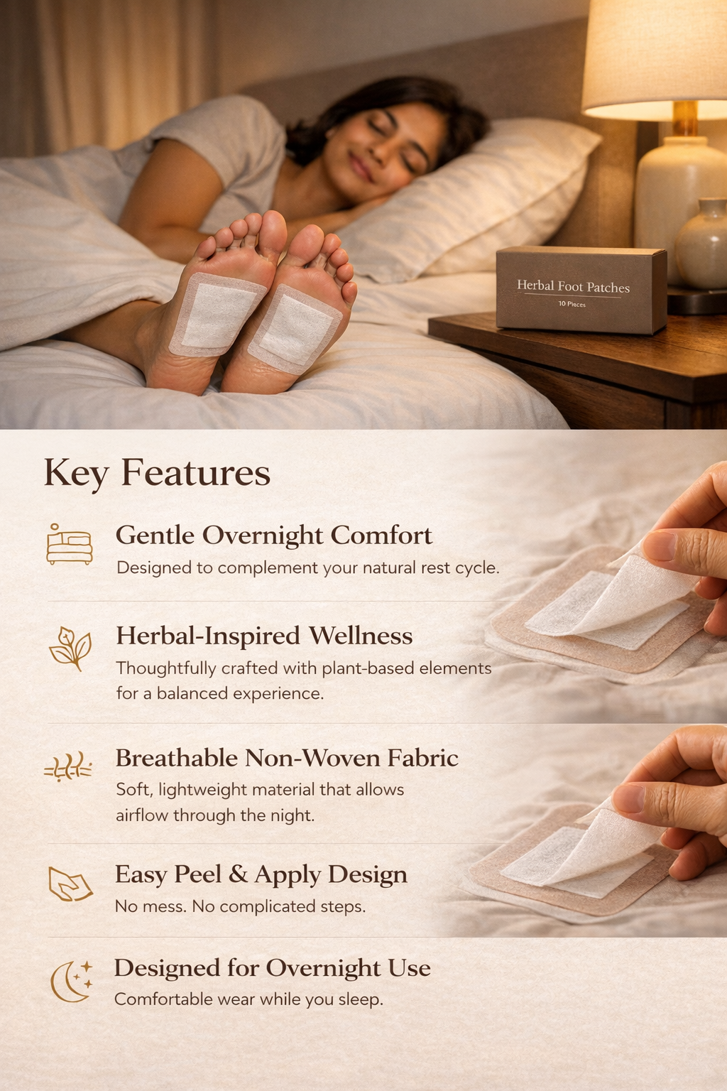 Foot Pads pack of 10 (Buy 2 Save More | Buy 3 Save Most)