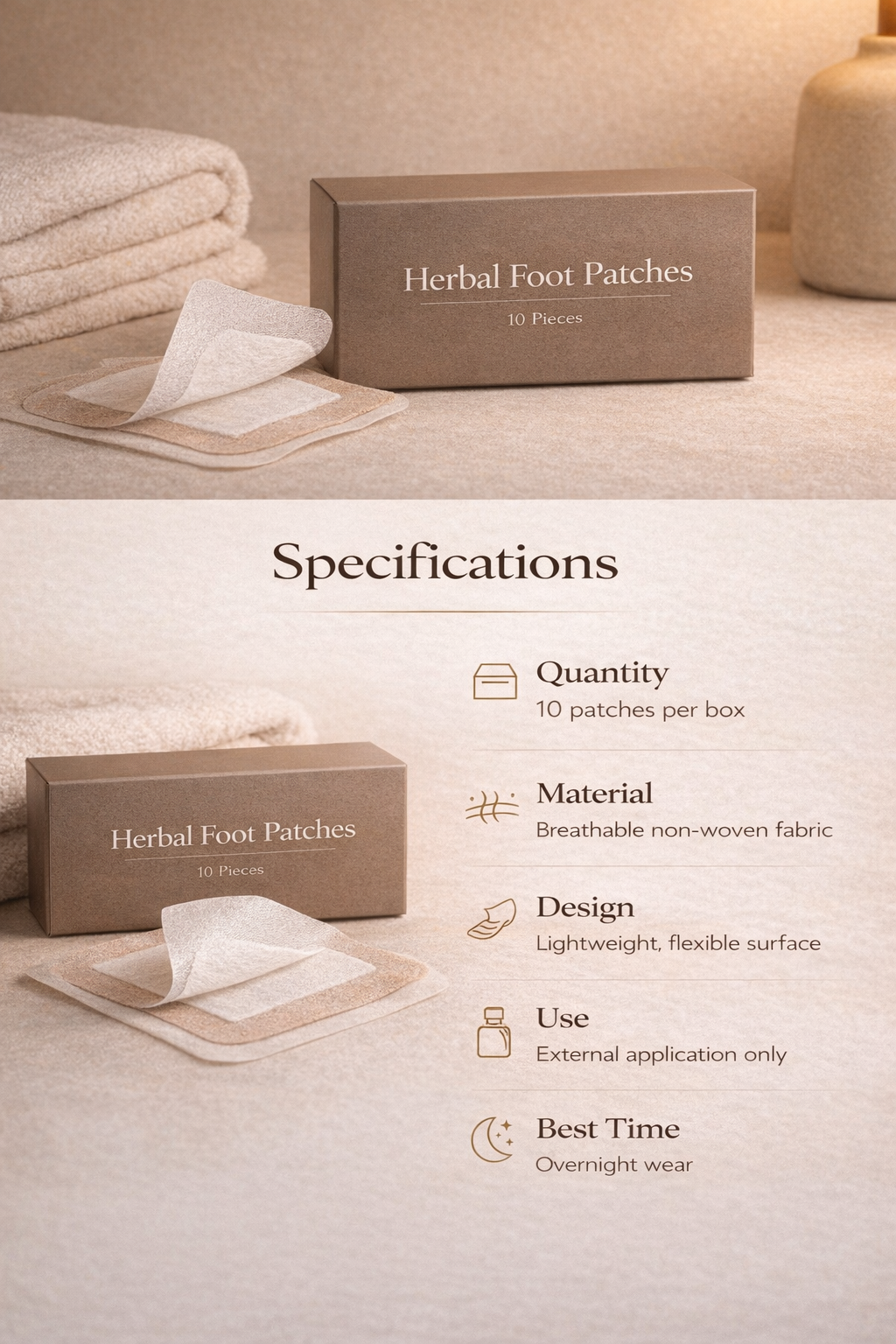 Foot Pads pack of 10 (Buy 2 Save More | Buy 3 Save Most)