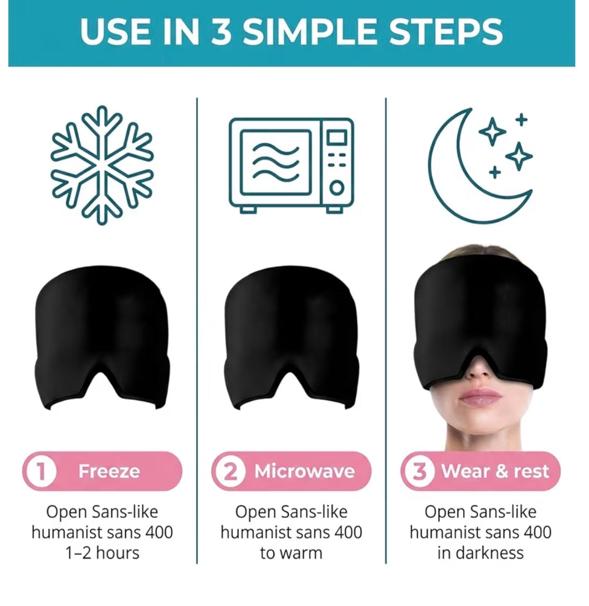 Migraine Relief Cap